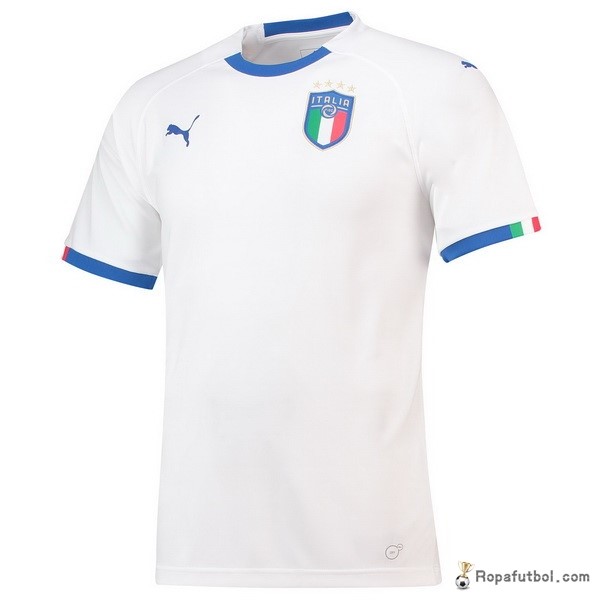 Tailandia Camiseta Italia Replica Segunda Ropa 2018 Blanco